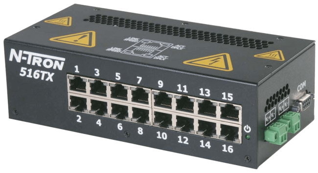 Red Lion Industrial Ethernet Switch, 516TX-A